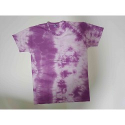 T-Shirt 43x60 Violett/Weiss