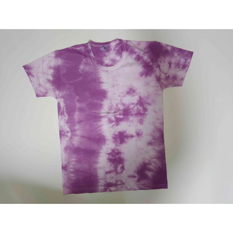 T-Shirt 43x60 Violett/Weiss