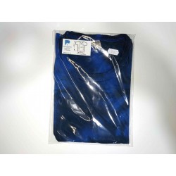 T-Shirt 36x48 Blau/Schwarz