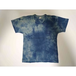 T-Shirt 36x50 Blau/Weiss