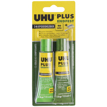 Uhu Plus 2 K Epoxidkleber Endfest 45670