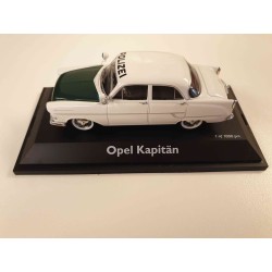 Polizeiauto Opel Kapitän Schuco 1:43